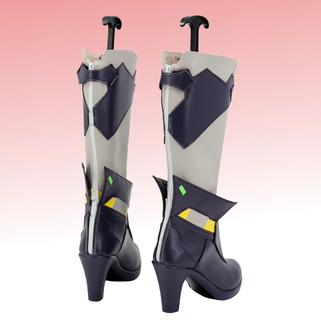 Honkai Impact 3 Yae Sakura Blanc X Ichijin Cosplay Boots High Heel Shoes