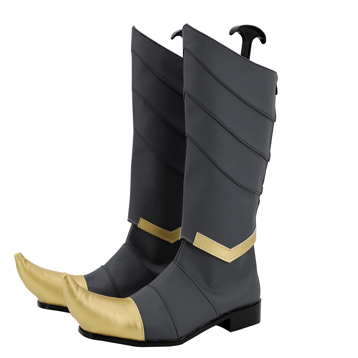 LOL Ruined King Viego Cosplay Boots Grey Shoes
