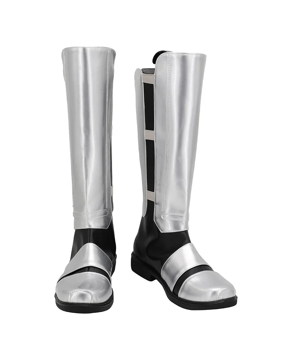 Star Wars Darth Revan Cosplay Boots Silver Shoes