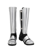 Star Wars Darth Revan Cosplay Boots Silver Shoes