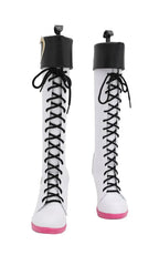 Arknights Sora Cosplay Boots White Shoes High Heel Custom Made