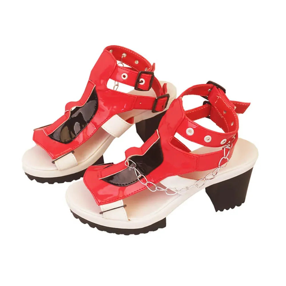 Nikke Goddess of Victory Cosplay Shoes Custom High Heel Sandals