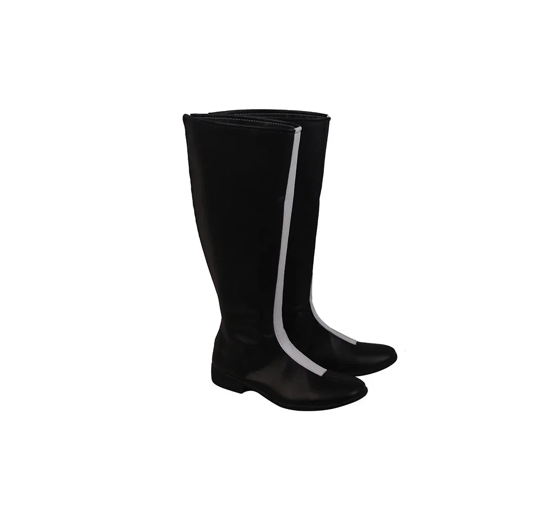Black Clover Magna Swing Cosplay Boots Black Shoes Custom Made