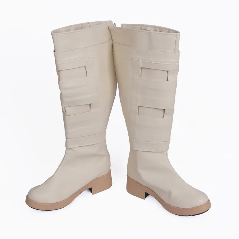 Star Wars Queen Amidala Cosplay Boots Custom Made Shoes