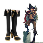 LOL the Bounty Hunter Miss Fortune Cosplay Boots High Heel Shoes