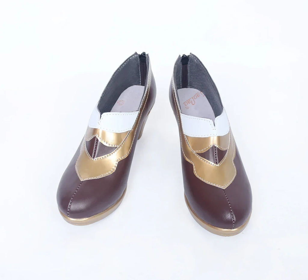 Fate Grand Order Leonardo da Vinci Cosplay Shoes Custom Made Boots