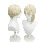 Perruque de cosplay Arknights Executor the Sanctifier beige pré-coiffée 