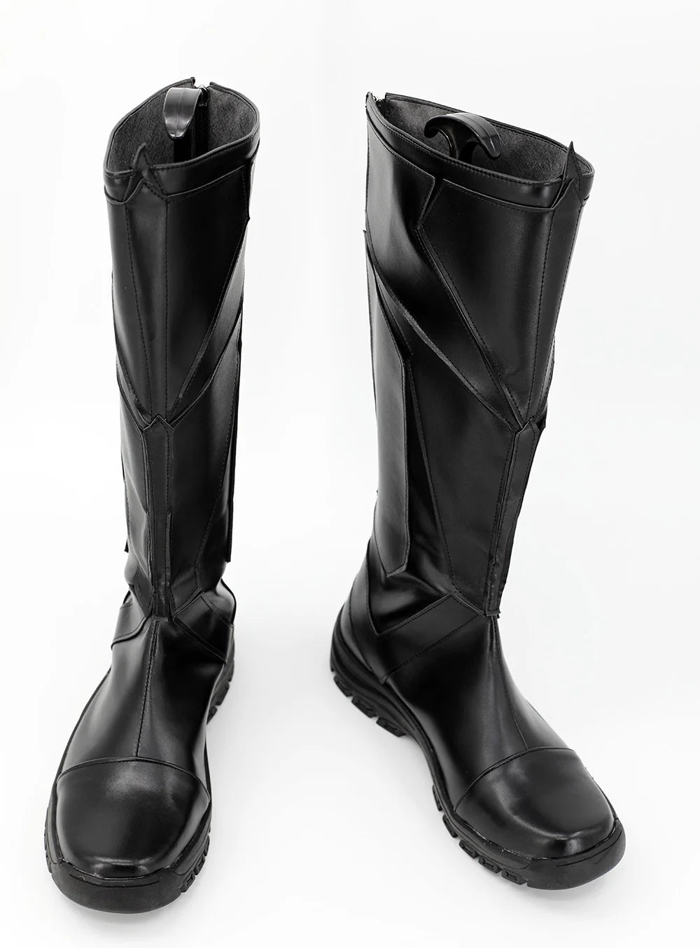 Nightwing Titans Dick Grayson Cosplay Shoes Black Boots Custom Made