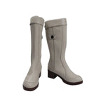 Fate Grand Order FGO Caster Artoria Cosplay Shoes Grey Boots Custom Made