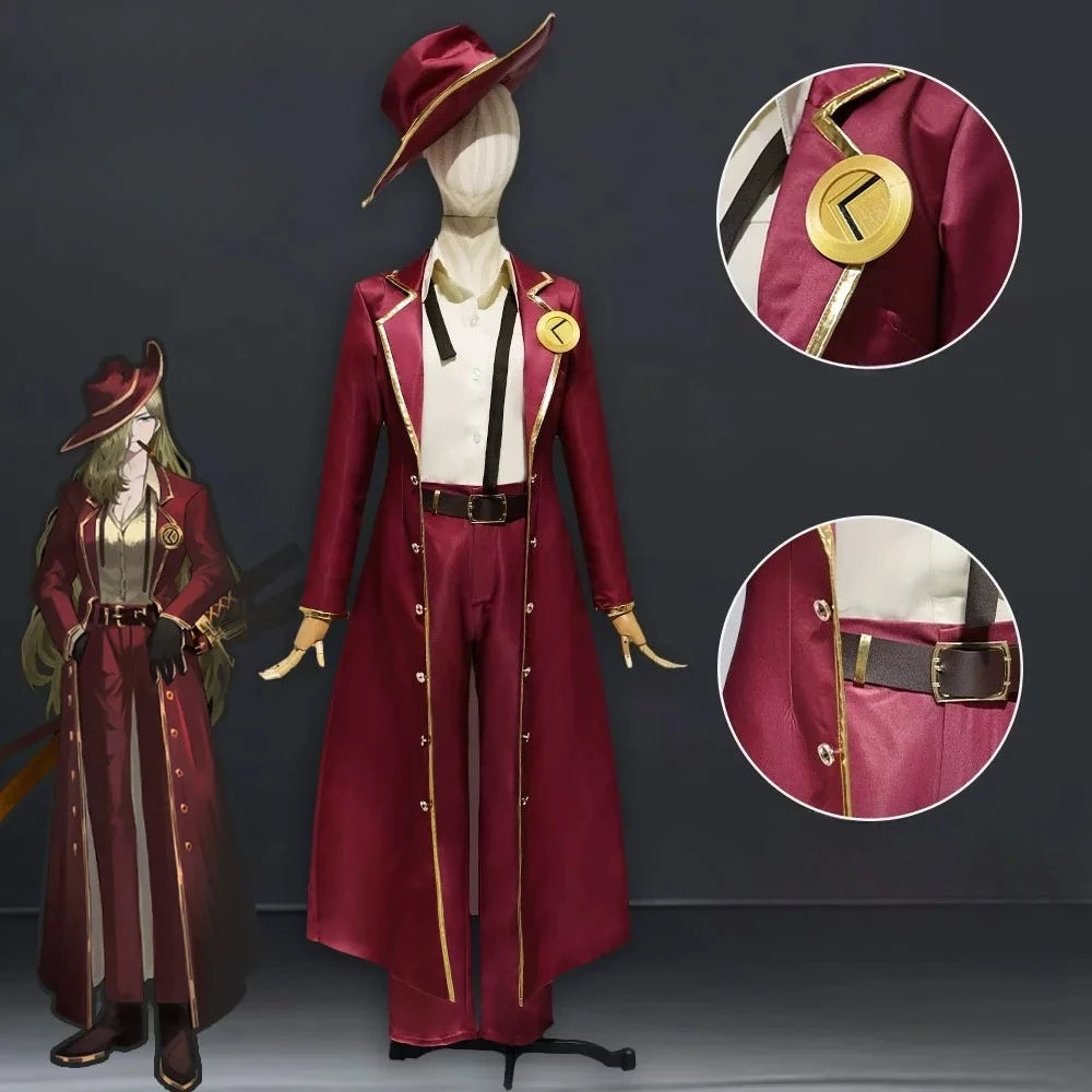 Limbus Company Valenciana Cosplay Costume Full Set Thumb Dad Cosplay Outfit