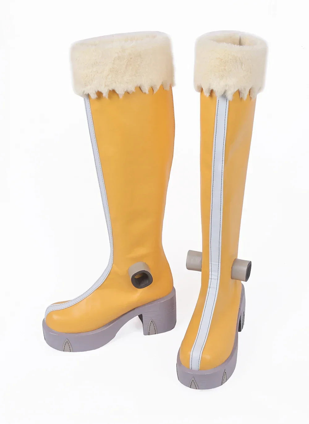 Tomoko Shiretoko Cosplay Boots My Hero Academia Yellow Boots | MiDicosplay