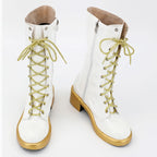 KPop Demon Hunters Zeoy Cosplay Boots White Shoes Custom Made