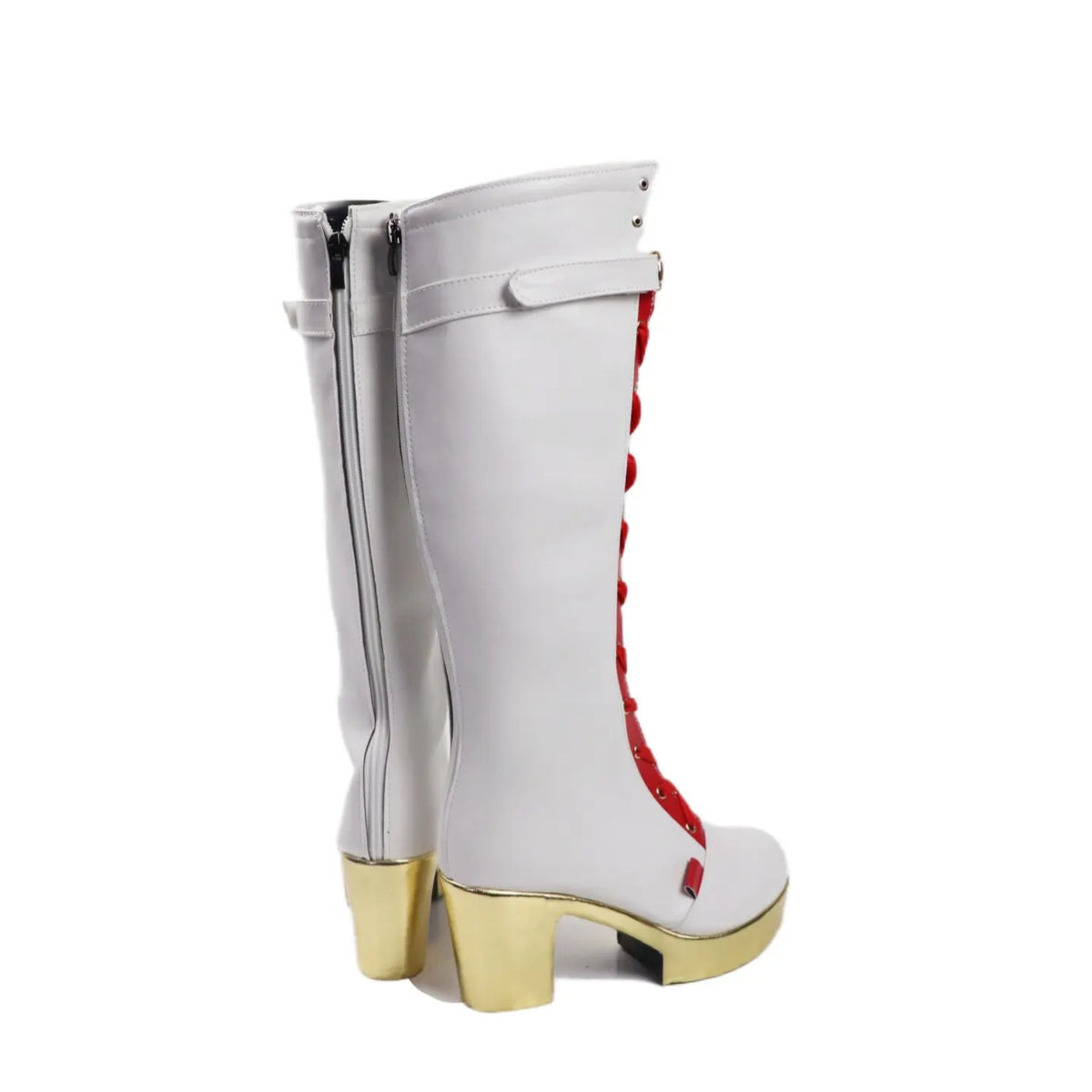 Arknights Haruka Cosplay Shoes White Boots