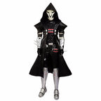 Overwatch Reaper Cosplay Costume Deluxe Leather Full Set