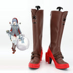 Kantai Collection Gotland Cosplay Shoes Brown Boots Custom Made