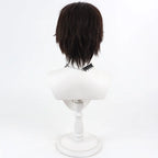 Overwatch McCree Cassidy Cosplay Wig Short Curly Brown Hair