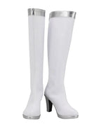 Fire Emblem Yuri Cosplay Boots White High Heel Shoes