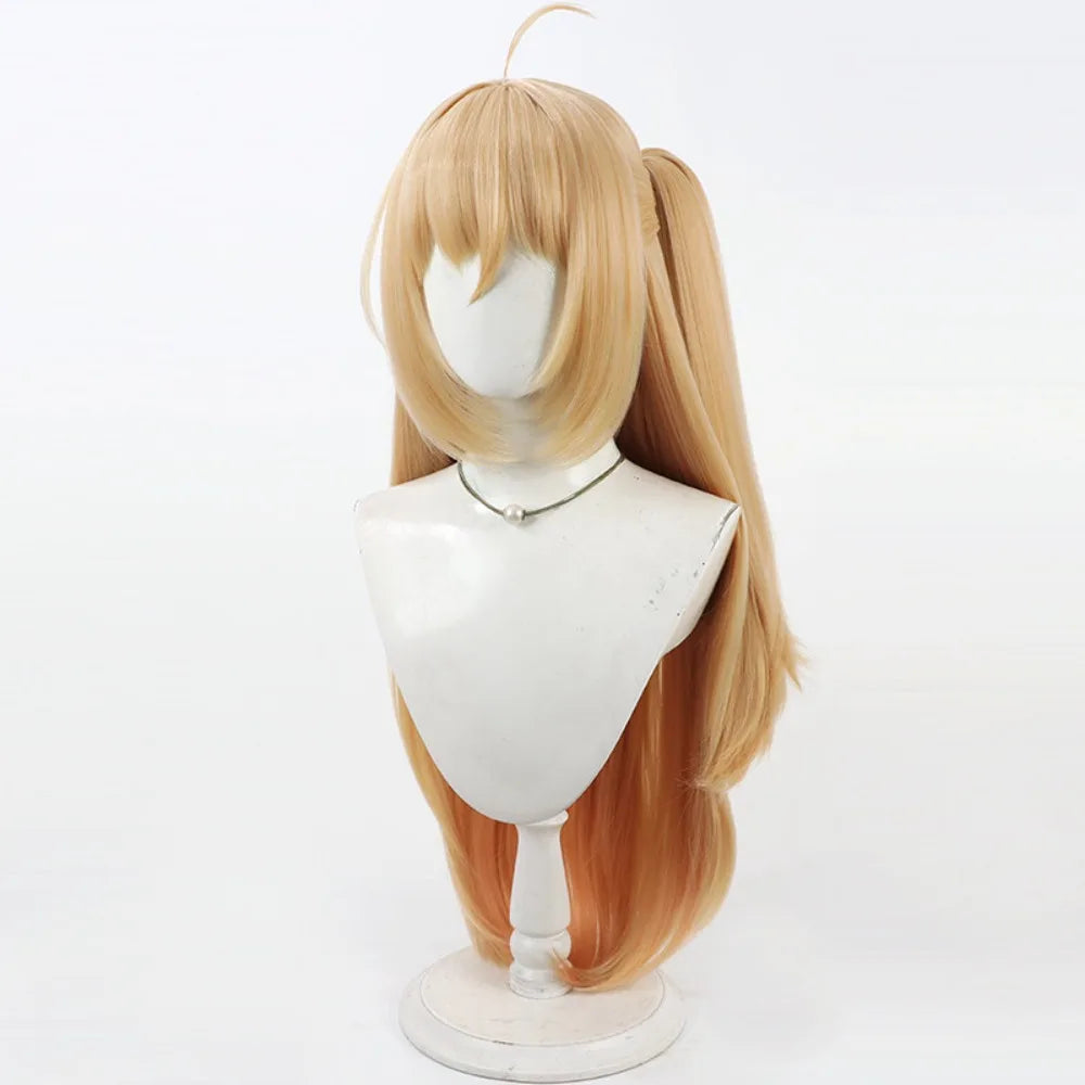 Zenless Zone Zero Cissia Cosplay Wig Detachable Ponytail Hair