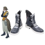 Zenless Zone Zero YeShiyuan Cosplay Boots Grey Shoes