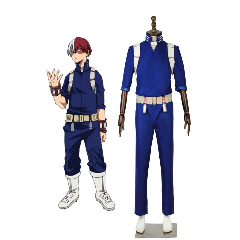 My Hero Academia Shouto Todoroki Cosplay Costume Custom Made