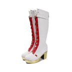 Arknights Haruka Cosplay Shoes White Boots