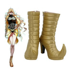 Bottes à talons hauts dorées inspirées de DIO, inspirées de JoJo's Bizarre Adventure