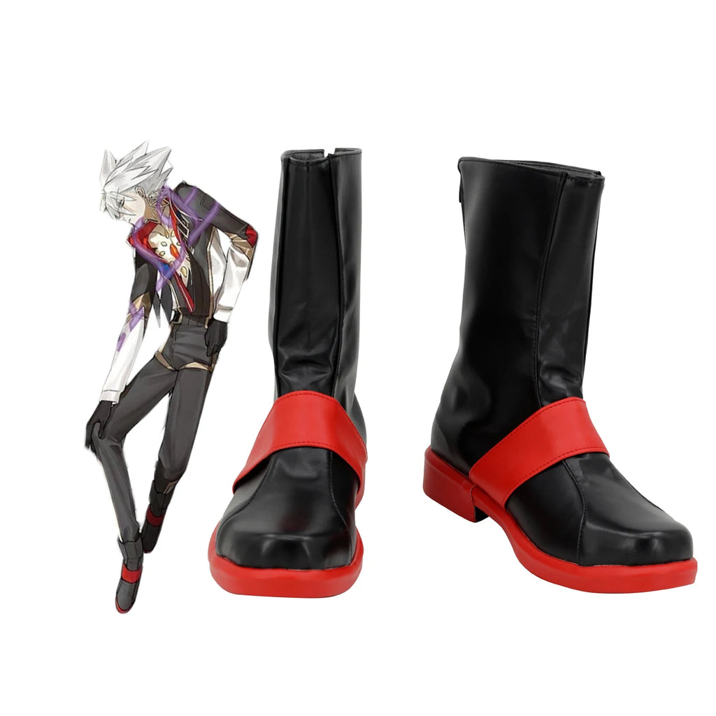 Fate Grand Order Karna Cosplay Boots Black Shoes Custom Made