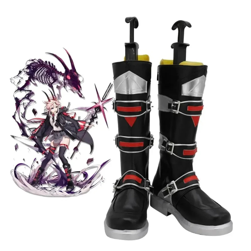 Arknights Earthspirit Cosplay Boots Custom Made Shoes