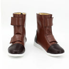 Dragon Ball Trunks Cosplay Shoes Brown Boots Custom Made Any Size