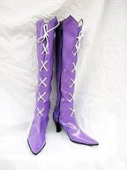 Sailor Saturn Cosplay Boots Sailor Moon Hotaru Tomoe Purple Boots | MiDicosplay