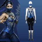 Mortal Kombat 2 Kitana Cosplay Costume Deluxe Full Set