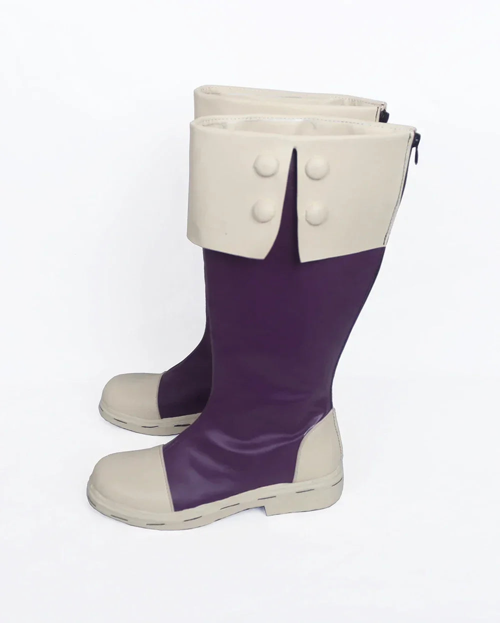 Custom My Hero Academia Mina Ashido Cosplay Boots Purple Shoes | MiDicosplay