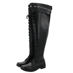 Final Fantasy XIV Y'shtola Cosplay Boots Custom Made Black Shoes