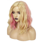 Perruque cosplay Enid Sinclair de mercredi, ombrée colorée, cheveux synthétiques pour jeu de rôle 