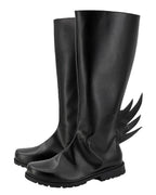 Bleach Ulquiorra Primera Etapa Cosplay Shoes Custom Black Boots Any Size