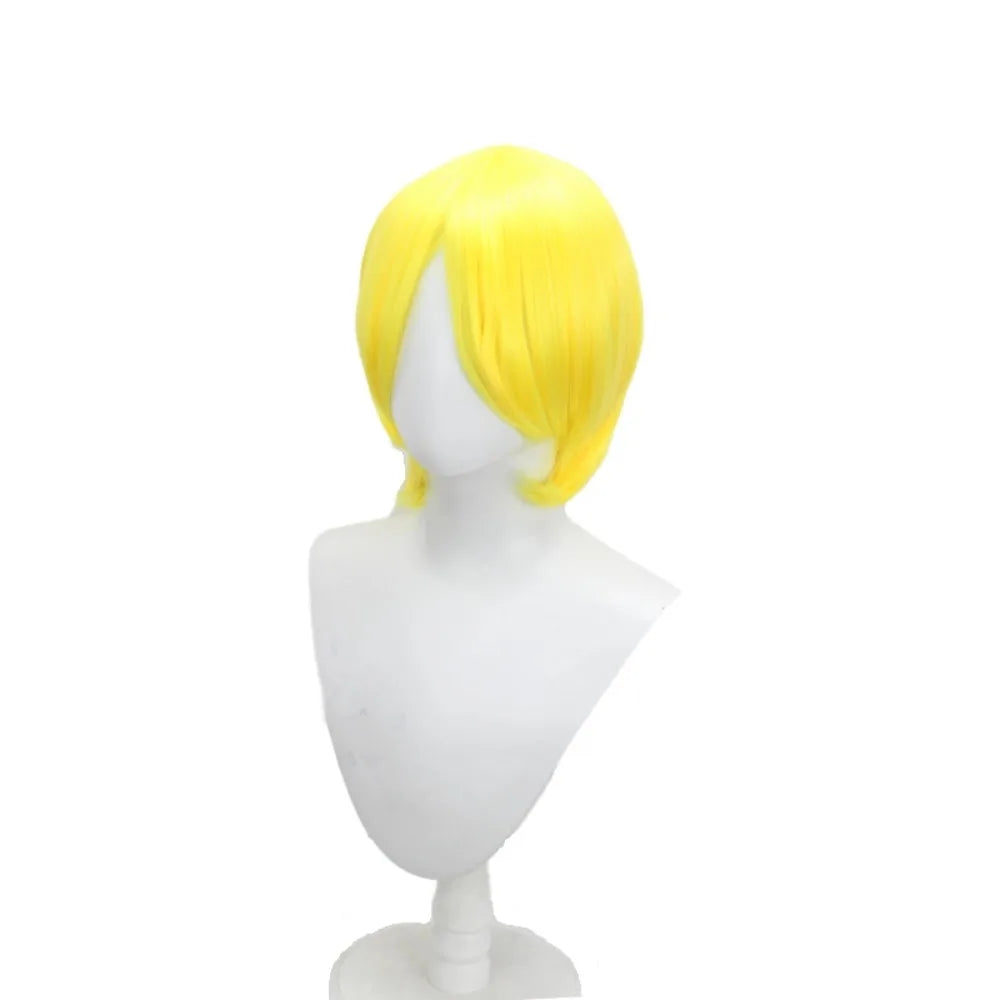 Limbus Company Don Quixote Cosplay Wig Yellow Hair