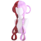 Perruque de cosplay de Red Uta du film One Piece, fille de Shanks, cheveux longs roses