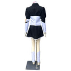 Ensemble complet de cosplay de Nemu Kurotsuchi (Bleach TYBW) : kimono de la Guerre Sanglante de Mille Ans, perruque, chaussures et brassard de vice-capitaine. 