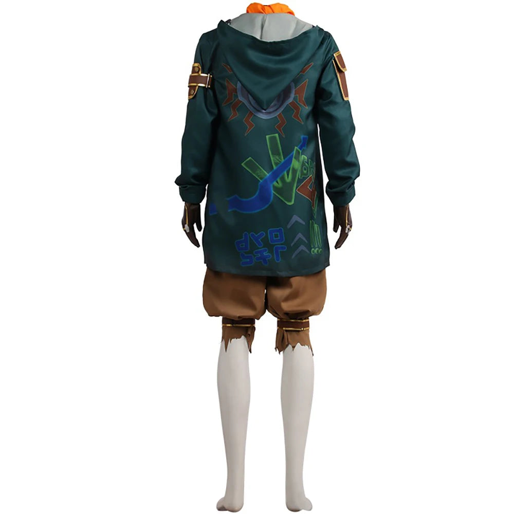 LOL Ekko Guardians of the Future Full Set Cosplay Costume