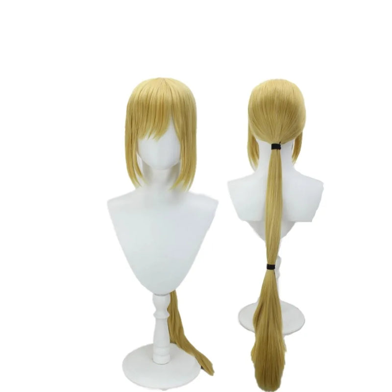 The King of Fighters 97 Terry Bogard Cosplay Wig Golden Spiky Long Hair