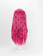 Perruque rose pour cosplay de Diavolo de JoJo's Bizarre Adventure : Golden Wind 