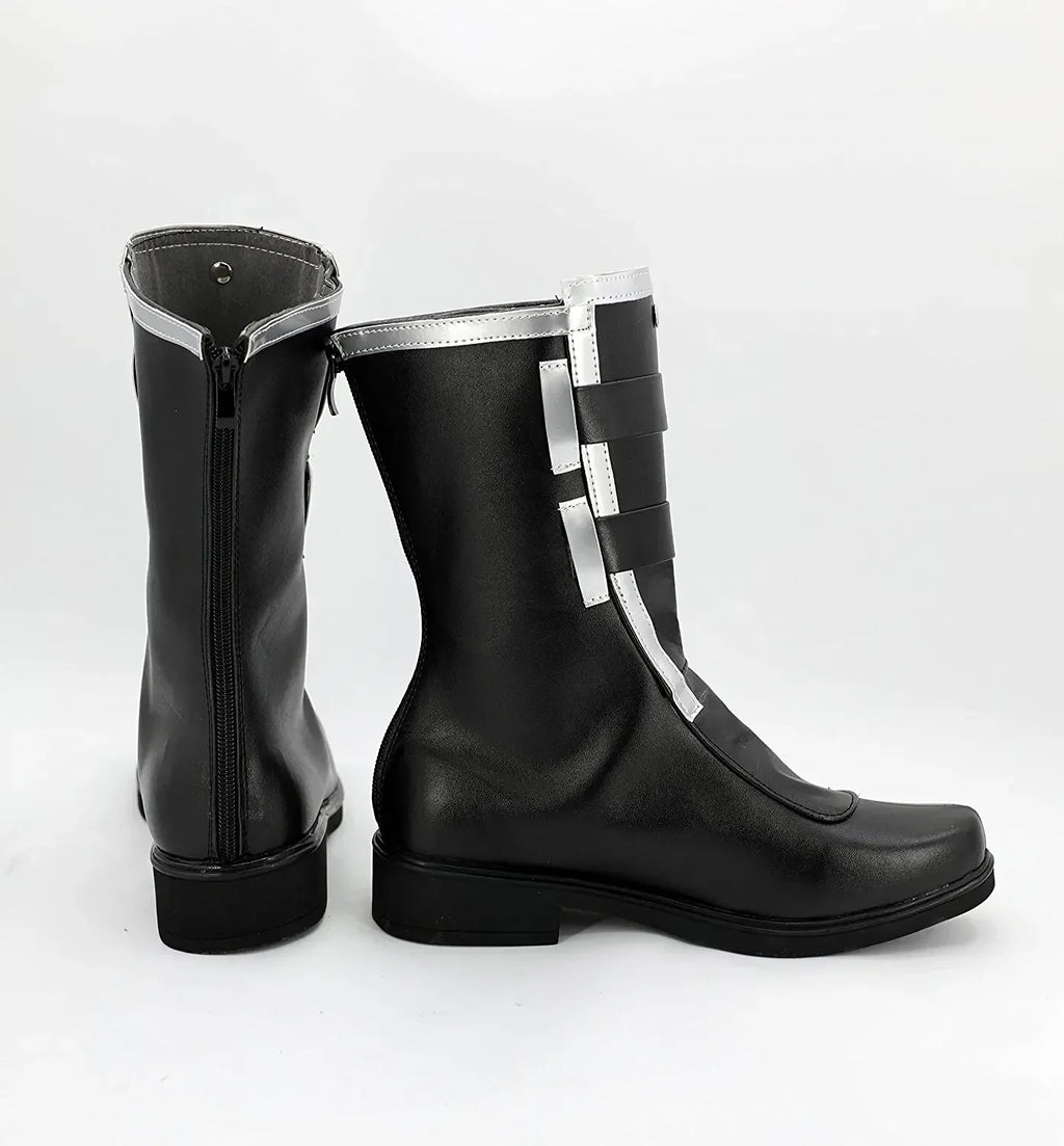 Sword Art Online Fatal Bullet Kirito Cosplay Boots Black Shoes