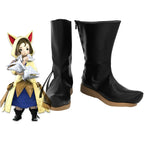 Final Fantasy XIV Krile Baldesion Cosplay Boots Black Shoes