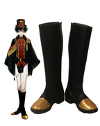 My Hero Academia Deku Military Cosplay Boots Izuku Midoriya Custom Black Shoes