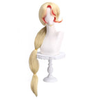Perruque blonde en queue de cheval pour cosplay de Charlie Morningstar (Hazbin Hotel)