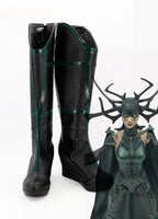 Thor Ragnarok Hela Cosplay Boots Wedge Heel Shoes Custom Made