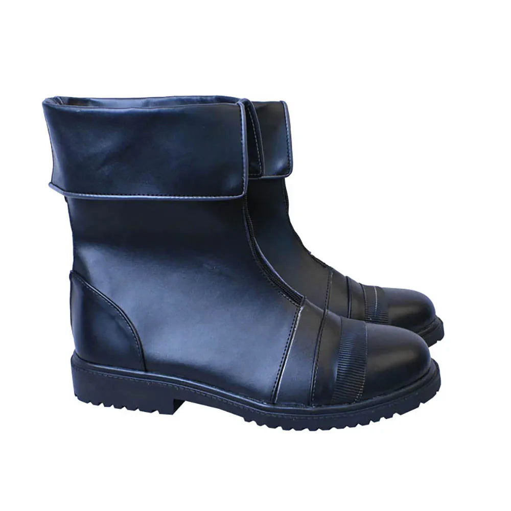Final Fantasy7 Remake Zack Fair Cosplay Shoes Black Boots