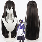 FGO Kawakami Gensai Cosplay Wig Brown Hair