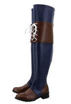 Final Fantasy 16 Jill Warrick Cosplay Boots Black Long Shoes