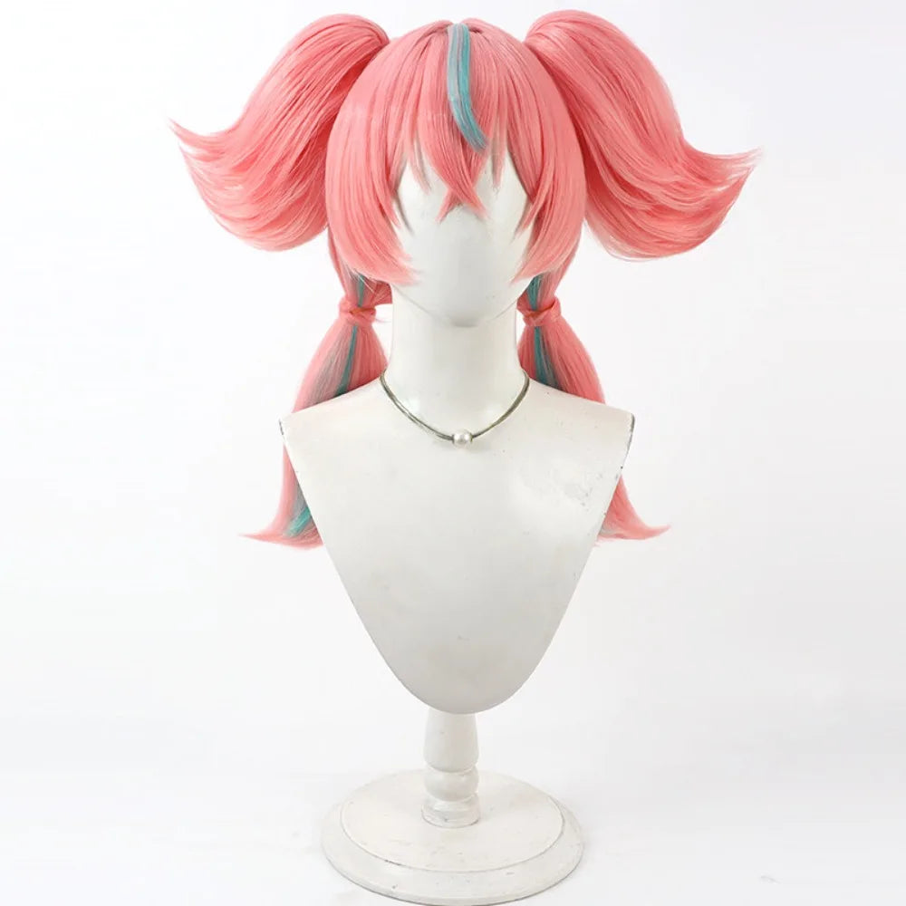 Zenless Zone Zero Ai Rui Cosplay Wig Pink Hair